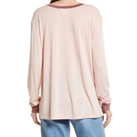 Treasure & Bond Long Sleeve Ringer T-shirt - Picture 3 of 8